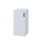 LN 2 - 3D kancelářská skříň, 1-dveřová, levá, 750x360x400, bílá